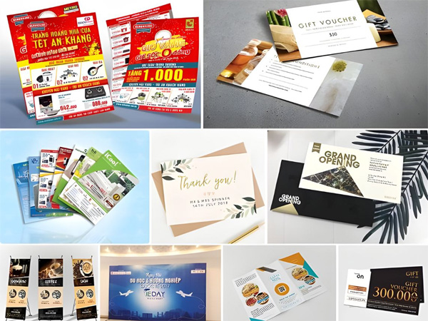 <p style="text-align: center;"><strong>Ấn phẩm quảng c&aacute;o sự kiện</strong></p>